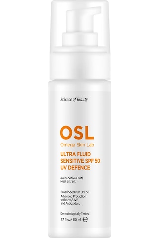 OSL Omega Skin Lab Ultrafluid Sensitive Kuru ve Hassas Ciltler İçin Güneş Kremi SPF50 50 ML