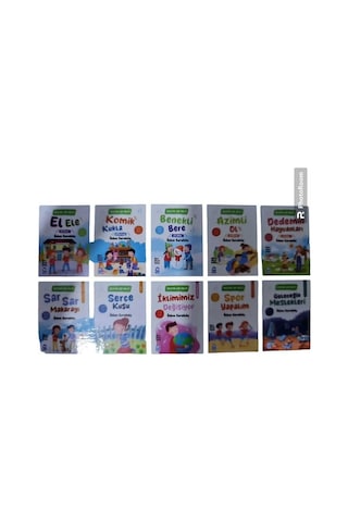 Mavi Kirpi 1. Sınıf Okumak Çok Kolay Hikaye Seti 10 Kitap
