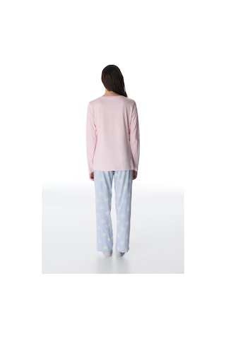 Penti Renkli Pretty Hearts Pantolon Pijama Takımı Çok Renkli