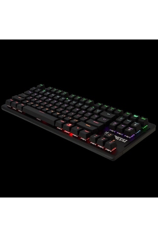 Gamdıas Hermes-e2, Usb Kablolu, İngilizce, Mekanik Switch, 7 Renk, Gaming Klavye