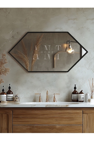 Ayna, Duvar Aynası, Konsol Aynası, Holl Aynası, Banyo Aynası Siyah