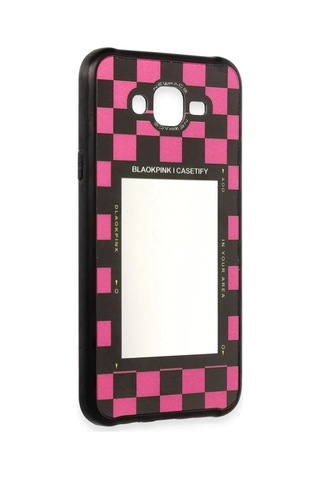 Northcity Samsung Galaxy J7 Uyumlu Kılıf Mirror Desenli Kapak - Mirror - 8