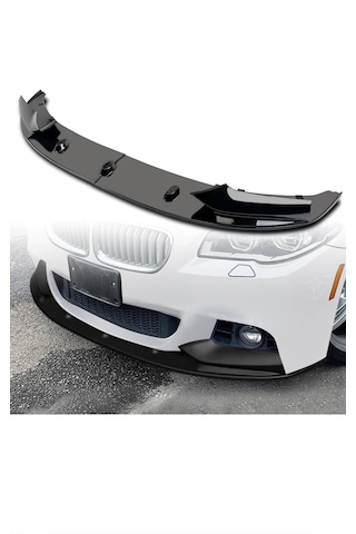 Bmw 5 Serisi F10 M Sport Ön Lip 2011-2016 İthal Pianoblack
