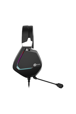 Lecoo HT402 USB Kablolu Surround 7.1 RGB Çıkartılabilir Mikrofonlu Kulak Üstü Gaming Kulaklık