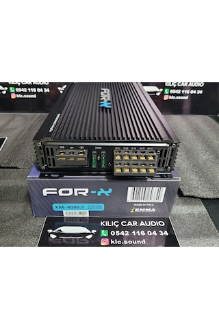 For x Xae 4000.5 5 Kanal Oto Amfi