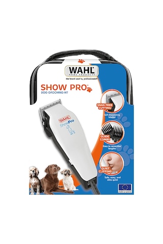 Wahl Showpro Kablolu Pet Tüy Kesme Makinesi Si Yah Beyaz