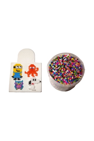 Hamarat Çocuk Ütü Ile Yapışan Boncuk Seti - 5Mm Midi Boy