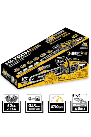 Sgs Sgs-5354 Benzinli Ağaç Kesme Makinesi