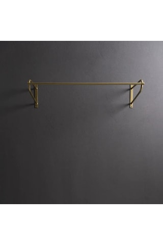Ayaksız Gold Metal Duvara Monte Askılık Gold