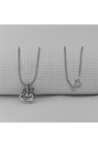 Takıhan Akrep 925 Ayar Gümüş Kolye