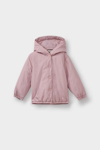Defacto Su Geçirmez Kapüşonlu Mont Kız Bebek F8361a526sppn426 Pembe-pn426