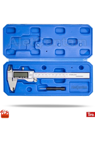 Gfb Dijital Kumpas Paslanmaz Çelik - 150mm