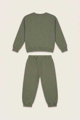 Defacto 2li Uzun Kollu Sweatshirt Elastik Belli Eşofman Altlı Haki Takım Erkek Bebek H5617a526aukh458 Haki-kh458