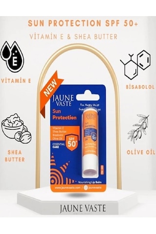 Jaune Vaste Sun Protection Spf50+ Lip Stick - 12'li Stand
