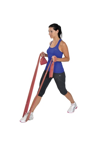 Yoga & Pilates Egzersiz Bandı Kırmızı Renk 1.5 Metre