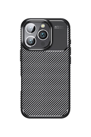 Apple iPhone 16 Pro Max Uyumlu Zore Negro Silikon Kapak-siyah