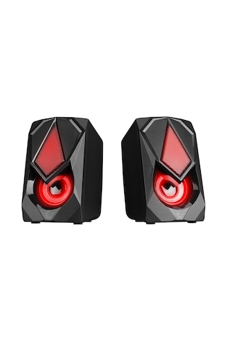 Rampage Rms-g19 2.0 5 Watt Led Işıklı Siyah Multimedia Speaker