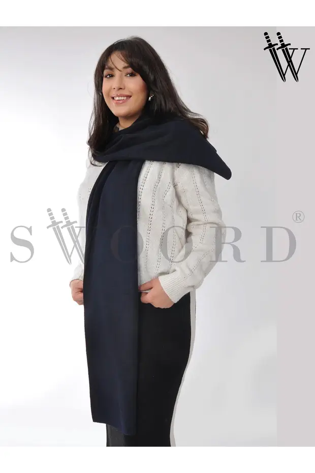 Baliva Polar Atkı / Polar Kaşkol Lacivert