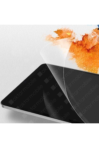 Apple Uyumlu iPad 9. Nesil 2021 10.2 Ekran Koruyucu Nano Kırılmaz Tam