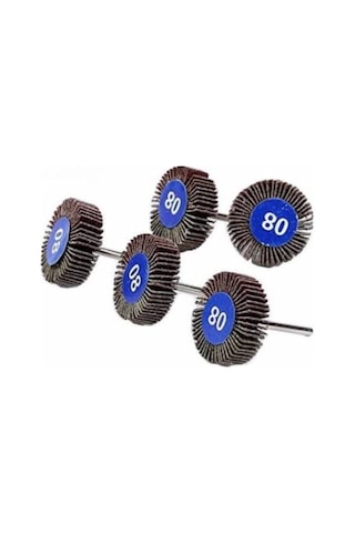 Mini Gravür Cihazlara Flap Zımpara Disk Seti