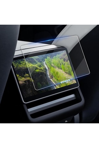Engo Tesla Y Arka Ekran 8 İnç İle Uyumlu Ekran Koruyucu Nano Film Parlak