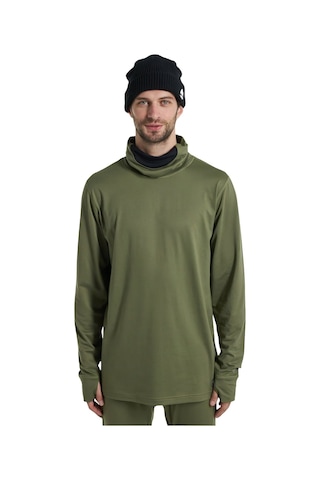 Burton Burton Midweight Long Neck Erkek Yeşil İçlik Üst Moss Haki