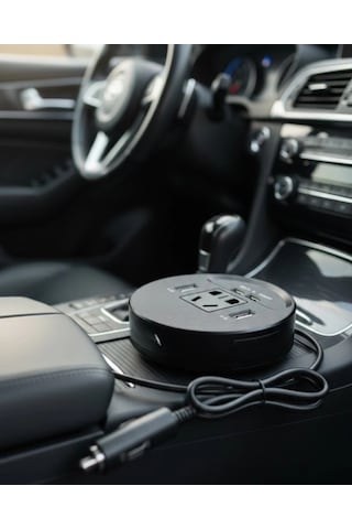 Araç İçi Power Inverter Çoklu Usb Girişli Hızlı Ve Güvenli Şarj