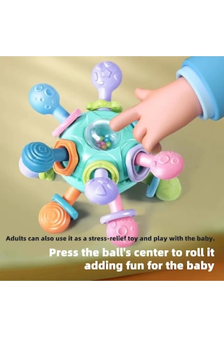 Conventions1 Bebek Manhattan Kavrama Topu - Erken Eğitim Ve Diş Kahverengi