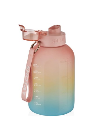 Shotay Colorful Su Matarası Tritan Pembe 1500ml Pembe