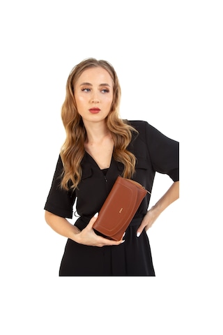 Newish Polo Kadın Suni Deri Kartlık Ve Cüzdan New296 Taba