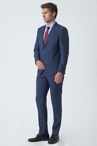 White Stone Edinburgh T2464 Slim Fit 6 Drop Likralı Takım Elbise Desenli-desenli Çok Renkli