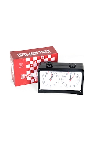 Profesyonel Pilli Analog Satranç Saati 1275