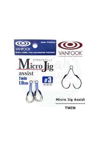 Vanfook Çiftli Micro Jig Assist Iğne Mj-02 3