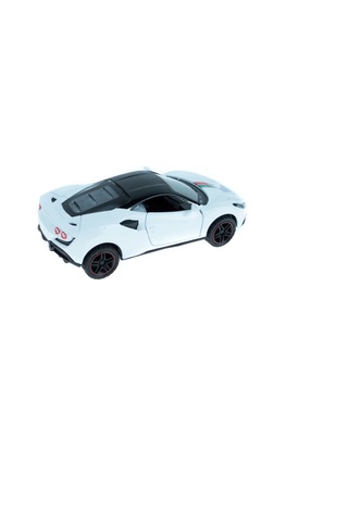 Oyuncak Metal Çek Bırak Süper Sport Araba Beyaz 11 Cm