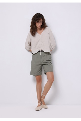 Colin's Colins Regular Fit Kadın Bej Gömlek Cl1074628 Q1.v1 Beı Bej