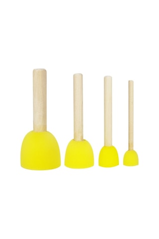 Ponpon Fırça Seti Set 4 lü