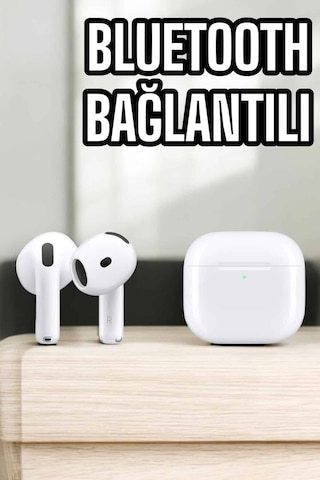 4.nesil Kaliteli Tws Android Ve İos Uyumlu Mikrofonlu Kulaklık -