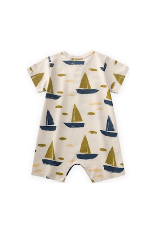 Cigit Desenli Tulum 0-4 Yaş Ekru Ekru