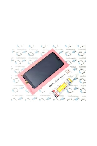 Xiaomi Uyumlu Mi A2 Lite Lcd Ekran Dokunmatik (Servis i) B-7000 (275880613)-Siyah