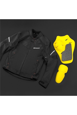 Scoyco Jk118 Yazlık Motosiklet Montu (Siyah) (481626854)