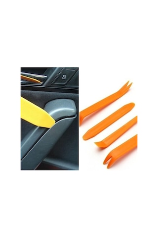 Oto İç Panel-teyp Sökme Aparat Seti 4 Parça