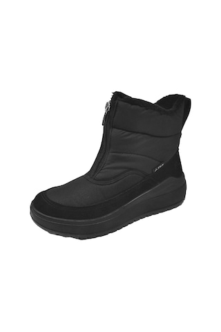 Bot Kar Kadın 6390 2j Jacalu Textile Upper And Leather-pu Sole Black Black