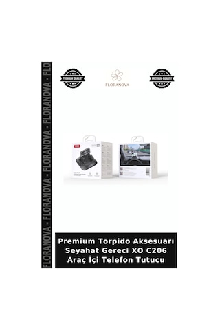 Premium Torpido Aksesuarı Seyahat Gereci Xo C206 Araç İçi Telefon Tutucu Çok Renkli