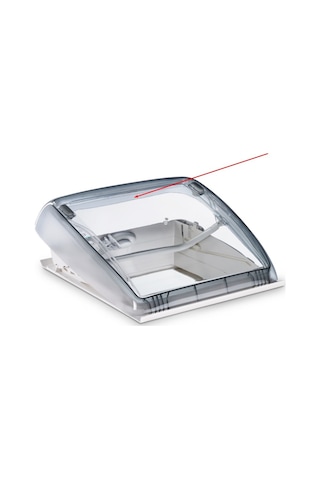 Dometic Mini Heki / Style İçin 28x28cm Heki Yedek Cam Beyaz
