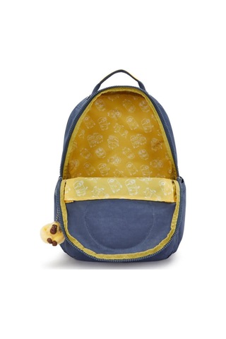 Kipling Seoul Lap Window Minions Large Sırt Çantası Dungaree Blue Kı83456mı