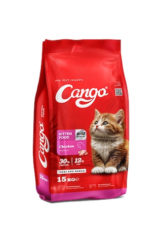 Cango Yavru Kedi Maması Tavuk Etli Kitten 15kg