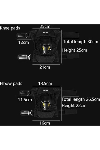 Primepickings Sulaıte Motosiklet Korumalı Dirsek Pedleri - Rüzgar Ve Sıcaklık Koruma Siyah Standart