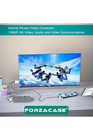 Type-c Micro Usb To Hdmı Dönüştürücü 1080p Görüntü Aktarıcı Fc975