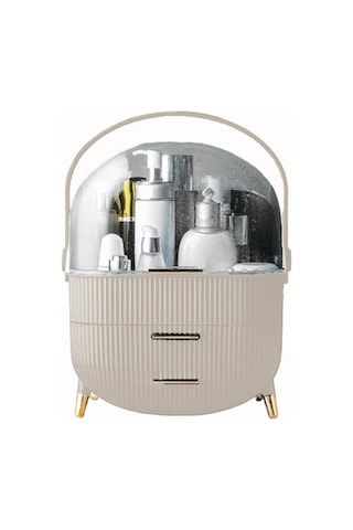 House By House Çekmeceli Makyaj Kozmetik Düzenleyici Organizer Cappuccino