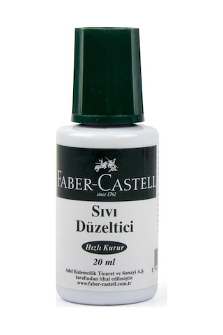 Faber Castell Sıvı Silici Düzeltici Daksil 20 Ml